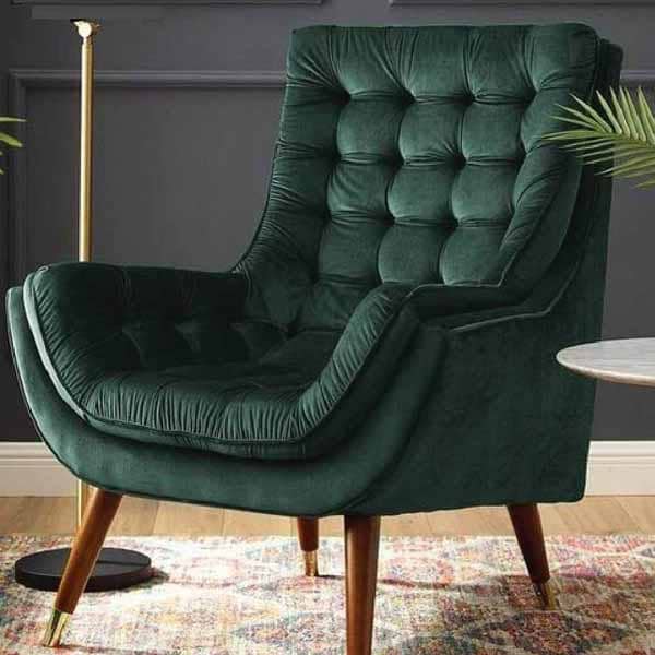 Alyssa Green Drawing Room Chair