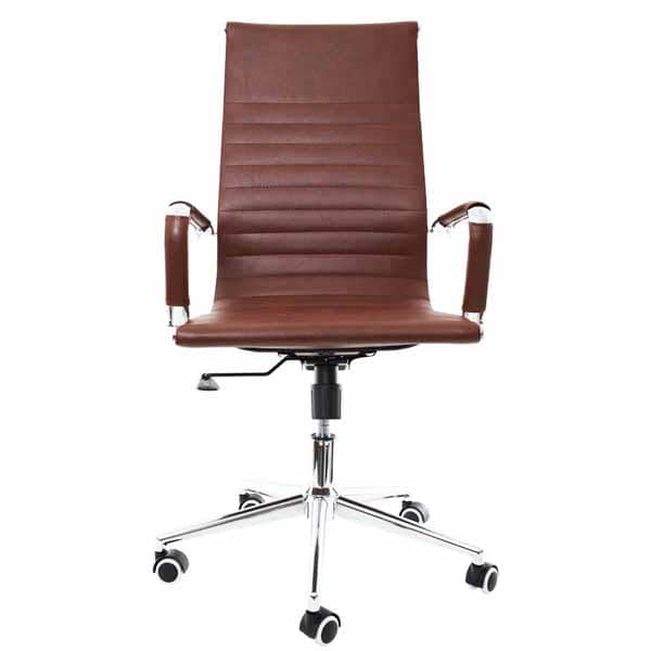 Theodore-EB Brown High Back Office Chair