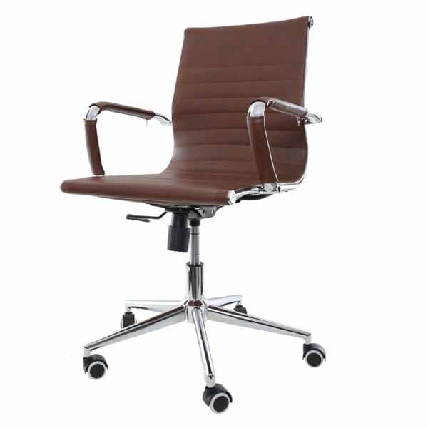 Theodore-EB Brown High Back Office Chair