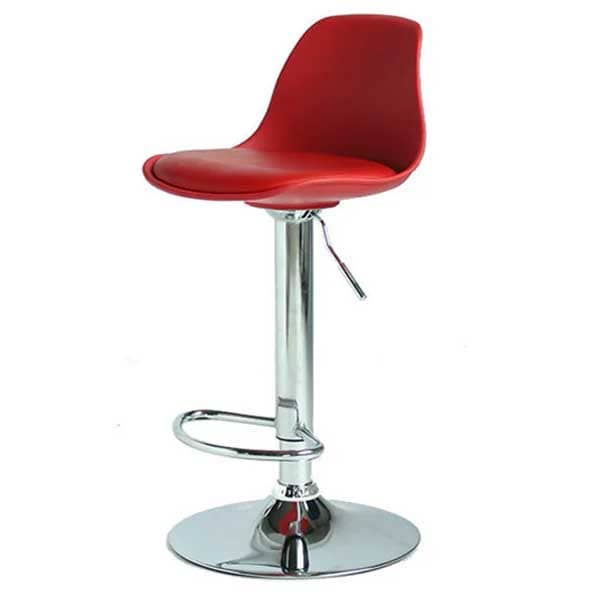 Elena Red and Black Poshish Stool